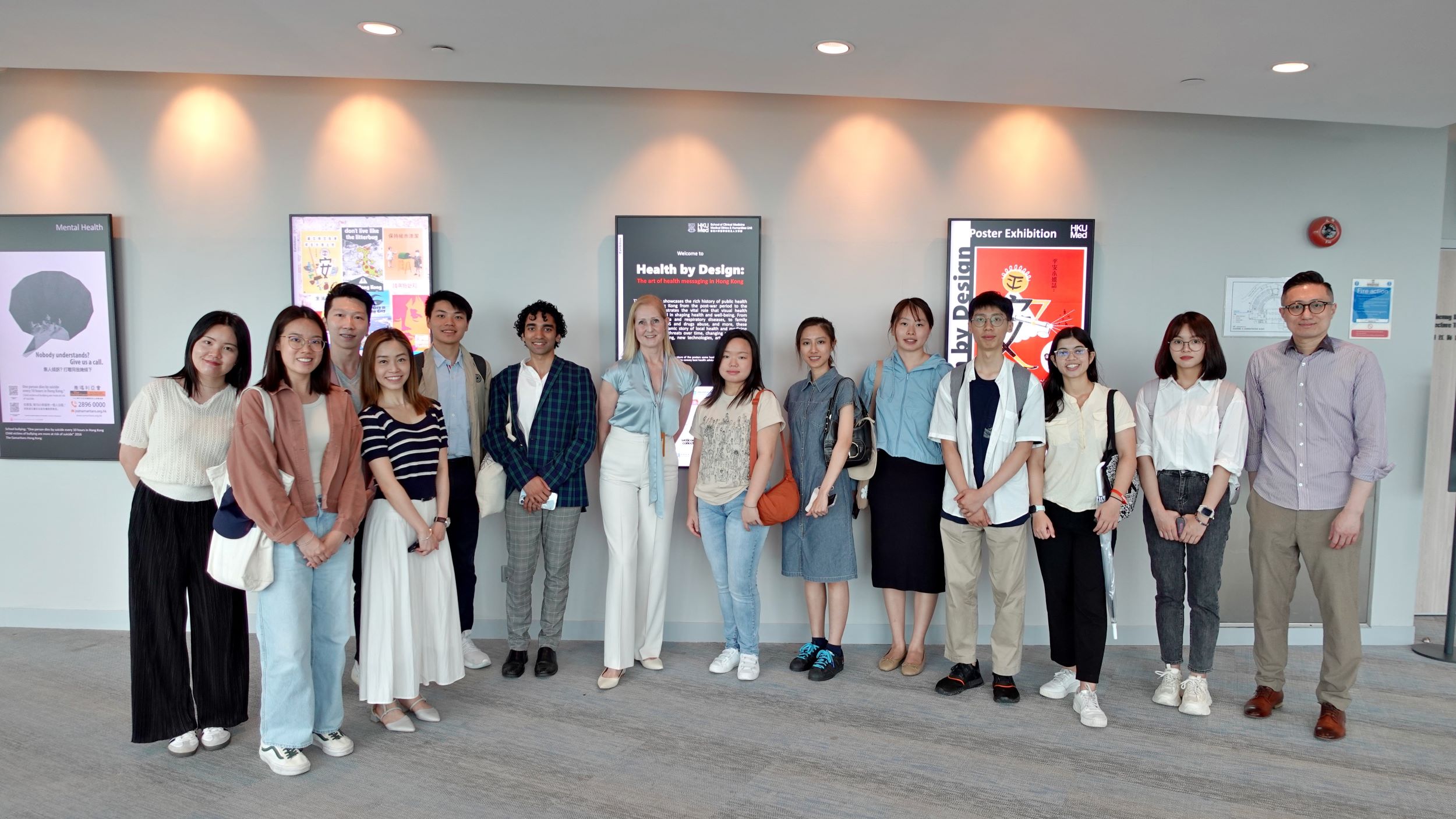 「Health by Design – The art of health messaging in HK」電子展覽導賞團 活動花絮